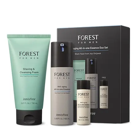 korean wholesale cosmetics Innisfree Forest For Man Fresh Skin Lotion Skincare Set