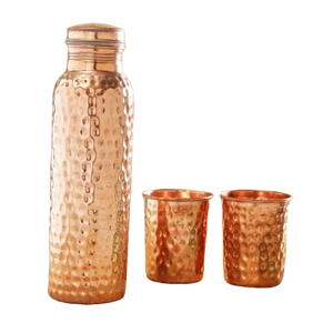 Diamant Conception Cadeaux D'affaires En Cuivre et En Acier avec Verre de L'inde - Product Image 5