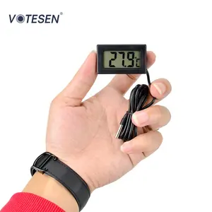 Mini Digital LCD Thermometer With 1M Cable Waterproof Probe And Suction Cup For Aquarium Fish Tank Acrylic Reptile Box