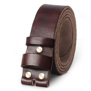Nouveau produit marque design de luxe boucle ardillon en cuir véritable vachette ceinture jeans ceintures pour les hommes d'affaires ceintures de cowboy Offre Spéciale - Product Image 1