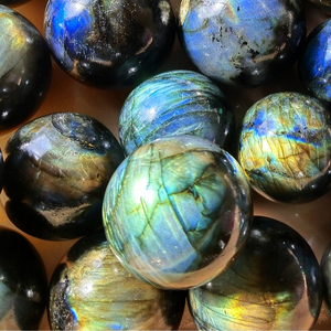 Chrysocolla Sphere Purple Labradorite Rough Rose Quartz Geode <b>Crystal</b> Sphere Natural Gemstone Bulk Wholesale Supplier Gift Item - Product Image 3