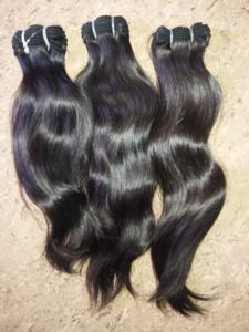 ผมต่อแบบคนไม่ผ่านกระบวนการผมเรมี่ดิบของอินเดียบริสุทธิ์ - Product Image 2