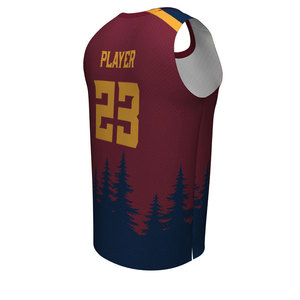 Endeavour-Camiseta y pantalones cortos de baloncesto, prenda personalizada con sublimación completa, Océano, Unisex, OEM - Product Image 4