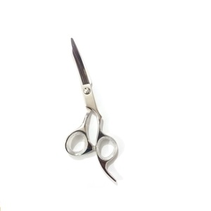 Ciseaux de coupe de cheveux à domicile professionnels droitiers à long manche 32 dents outil de beauté en acier inoxydable - Product Image 1