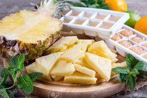 FROZEN <b>PINEAPPLE</b> CUTTING TOP HIGH QUALITY BEST SELLER - Product Image 5