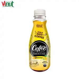 269ml VINUT bottle Free Design Label Coffee with Banana Manufacturers Natura Low Sugar