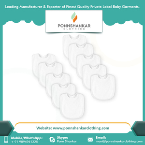 Mejor baberos Bandana bebé Baberos para babeando 100% algodón orgánico recién nacido niñas niños - Product Image 6