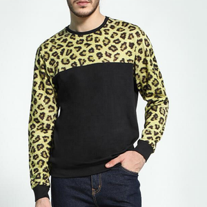 Sudadera con capucha personalizada de moda de primavera para hombre, Sudadera con capucha de cuello redondo sublimación - Product Image 3