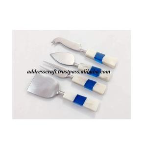 Juego de Quesos de Acero Inoxidable de Alta Calidad con Diseño Elegante y Mango de Mármol, Regalos de Lujo para el Hogar, Hoteles y Restaurantes, Gran Venta 2025 - Product Image 4