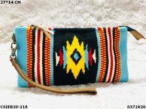 Sac à main en coton Dari tissé à la main Craftstages International en provenance de Delhi - Product Image 5