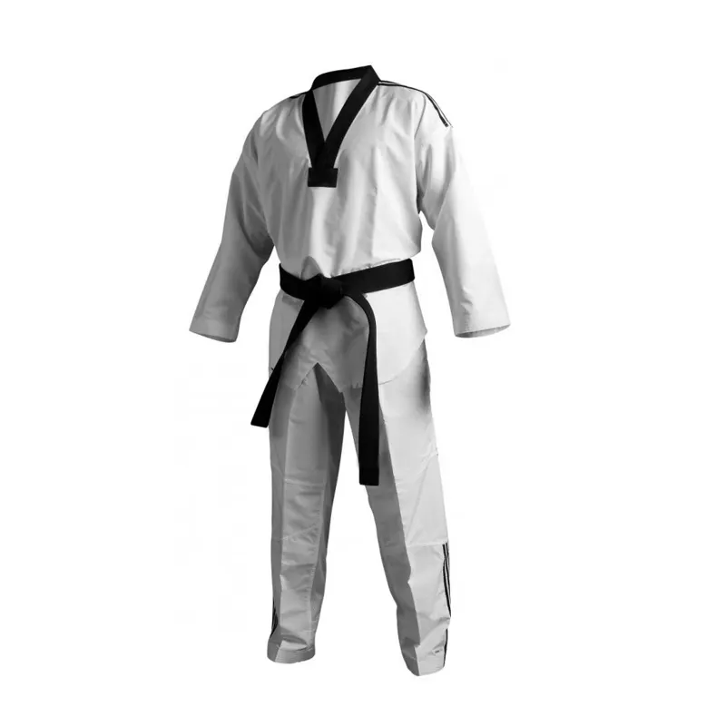 Volwassen Kinderen Wtf Dobok Taekwondo Uniformen, 100% Katoen Taekwondo Uniform