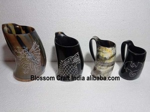 Mejor calidad viking cuerno taza/cuerno Natural Tankard - Product Image 3