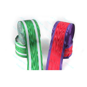 2022 Hot Selling <b>Red</b> Blue Yellow Stripe Medal <b>Ribbons</b> Wholesale Ceremonial Moire <b>Ribbon</b> - Product Image 5