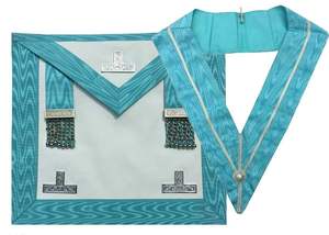 Tablier de Maçonnerie WM pour Maître Maçon - Product Image 3