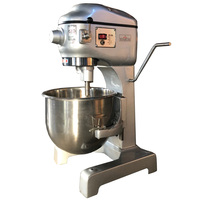 Mélangeur planétaire électrique commercial pour gâteaux et pizzas, 20 L, acier inoxydable, capacité de 5 kg de pâte, 3 vitesses, boulangerie Atlas Star 3/4 HP