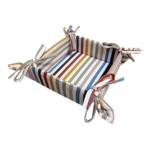 Panier de rangement pliant coloré en tissu tissé en coton léger de haute qualité pour cuisine hôtel pour sacs literie - Product Image 5