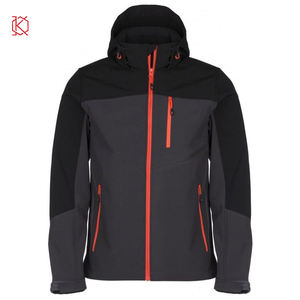 เสื้อแจ็คเก็ตฮู้ดดี้แบบยุทธวิธี V4 เคลือบผิวแบบนุ่มบาง กันน้ำ สำหรับผู้ชาย พร้อมปกตั้ง - Product Image 4