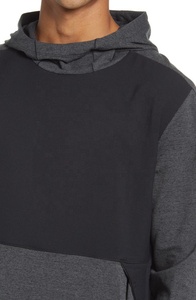 Sweat à capuche large multipanneaux pour hommes, haut décontracté à cordon coulissant, surdimensionné, de qualité supérieure, à la mode, - Product Image 4