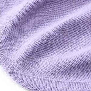Fashionable Custom <b>Wool</b> Blend Women's Beanie Hat Solid Color Warm Winter Outdoor Knit Hat in Online Sale - Product Image 6