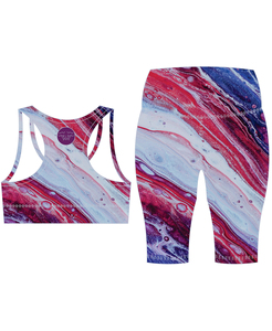 Pantalones cortos de poliéster para mujer, ropa deportiva y de Yoga, para gimnasio, tamaño grande - Product Image 5