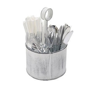 Porte-couverts galvanisé avec poignée en bois, qualité supérieure, taille personnalisée, porte-couverts pour ustensiles de cuisine - Product Image 6