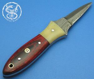 พรีเมี่ยมที่มีคุณภาพสูง Shucking มีดอาหารทะเลเครื่องมือจับไม้หอยนางรม Shucking มีดที่มีหนังเปลือก - Product Image 4