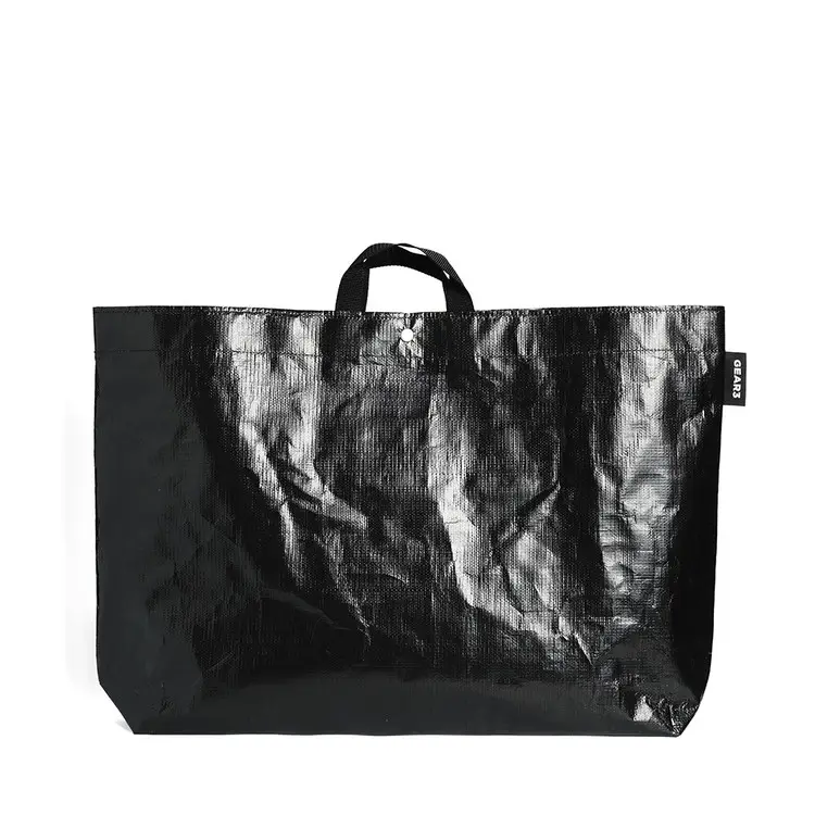 Sac de courses pliable en tissu pp tissé, personnalisé, pour épicerie avec offre spéciale