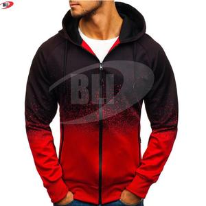 Personnalisé 3D Conceptions Très Populaires Sublimation Complète Sweat À Capuche 100% Polyester Polaire Zip Hoodies Slim Ajusté Produits En Gros Unisexe - Product Image 5