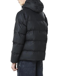 Veste matelassée en duvet de haute qualité personnalisée manteau d'hiver à col montant de grande taille pour hommes - Product Image 1
