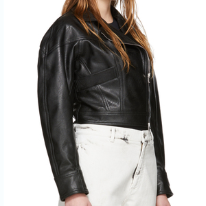 Chaqueta de Motero de Cuero Unisex con Colores Personalizados, Características Impermeables y Ecológicas - Product Image 2