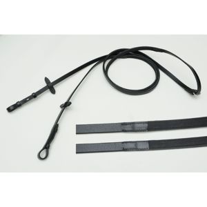 Riendas de goma de medio interior de 15 mm de alta calidad para equitación ecuestre cuero duradero al mejor precio con 5 topes de mano - Product Image 3