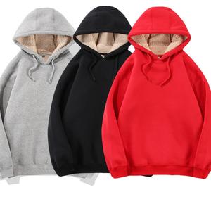 Sweat à capuche en molleton pour hommes, surdimensionné, hiver, nouvel arrivage, - Product Image 1