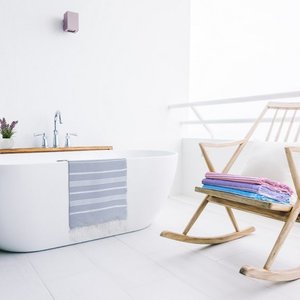 Toalla turca de 100% algodón, toalla de playa turca clásica, hamaca de Peshtamal, hecha en Turquía, Stock listo - Product Image 2