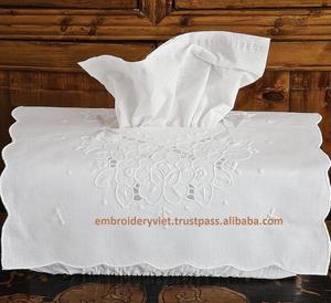Broderie à la main couverture De Boîte de Tissu - Product Image 2