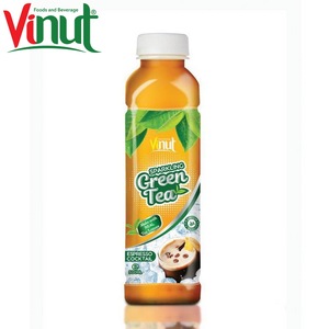 Bouteille de 500 ml d'eau gazeuse faible en sucre et en matières grasses, saveur thé vert et cocktail expresso, fabrication de boissons OEM ODM sous marque privée - Product Image 1