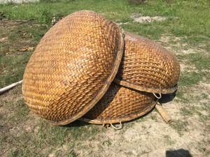 Bateau en bambou naturel du Vietnam - Bateau rond en bambou pour les sports et la pêche // Mme Rachel : +84896436456 - Product Image 5