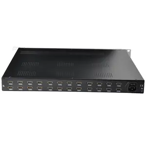 Codificador OTV-EM24 multicanal HD H.264, hasta 24 canales, entrada HD MI a DVBC T/ATSC/ISDB-T/Tb, modulador de salida RF