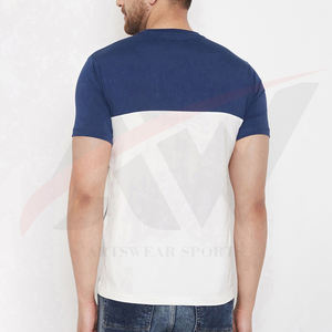 Camisetas de gimnasio de algodón con estampado de logotipo personalizado de alta calidad para hombre, ropa de verano de manga corta con dos colores al por mayor - Product Image 6