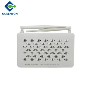 Onu With Router F609 V5.2 Gpon 4G F660 V8 V6 F601 Epon F612 F609 ONU WiFi Router Modem F609 ONT Qiton F609 V3 V5.2 With English Firmware