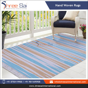 Alfombras tejidas para interiores de diseño moderno bordadas hechas a mano de Material de yute de alta calidad de tendencia más nueva de venta al por mayor India - Product Image 5