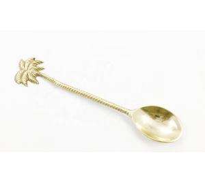 Wholesale Brass <b>Spoon</b> for Decorative Tree Handle Design Kitchen Brass <b>Spoon</b> Item with <b>Gold</b> Polished for Sale - Product Image 4