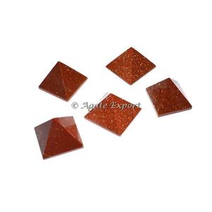 Piedra solar de tercer ojo pirámides pequeñas talladas piedra semipreciosa piedra preciosa Feng Shui estilos de amor recuerdo decoración del hogar patrón grabado - Product Image 2