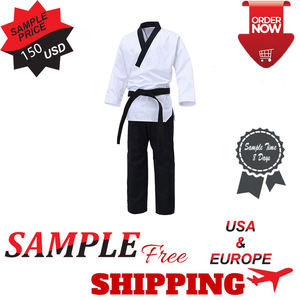 Uniforme de Taekwondo de bonne qualité, costume personnalisé, vente en gros, uniforme, Dobok, nouveau, - Product Image 2