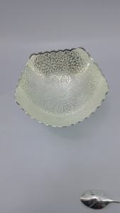 Frutero de Plata, Tazón para Servir con Cuchara de Plata, Artículo de Decoración para el Hogar y la Mesa, Artículo de Regalo - Product Image 2