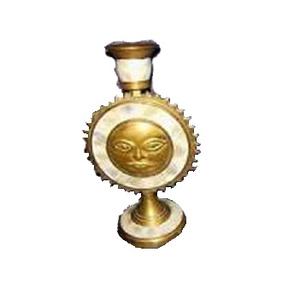 เชิงเทียนทองเหลืองรูปปลาทำมือ ของตกแต่งบ้านสุดหรู เชิงเทียนโลหะสำหรับโบสถ์ เชิงเทียนโลหะ MOP  กระปุกใส่เทียน - Product Image 5