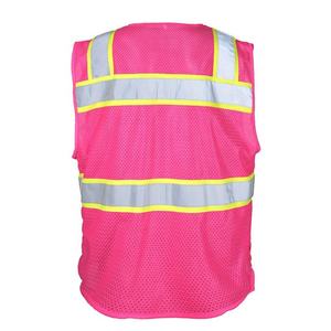Chaleco de Seguridad de Tráfico Hi Vis para hombre, chaleco reflectante alto para ropa de trabajo, ropa de seguridad protectora - Product Image 1