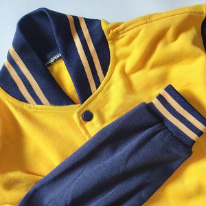 Veste universitaire personnalisée à manches longues de haute qualité, service OEM en gros 2025, taille XL, respirante, en laine, décontractée, hiver-printemps - Product Image 6