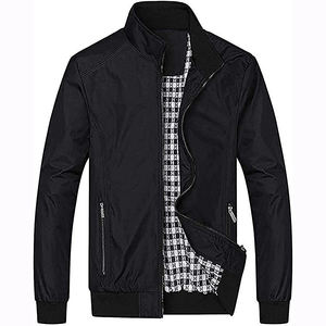 Chaqueta de satén de seda de Bombardero a granel para hombre, chaqueta personalizada de diseñador de béisbol - Product Image 3