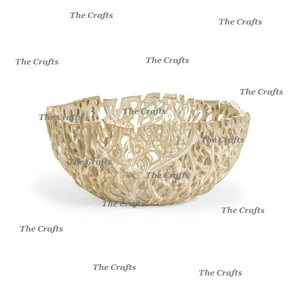 Aluminium Gold Color Food Serving <b>Bowl</b> With Highest Quality Round Shape Dessert <b>Snacks</b> Serving Decorative <b>Bowl</b> - Product Image 6