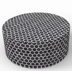 โต๊ะกาแฟแบบฝังกระดูกสไตล์โมร็อกโกเฟอร์นิเจอร์ห้องนั่งเล่นแบบฝังกระดูกตรงกลางโต๊ะกาแฟ - Product Image 2